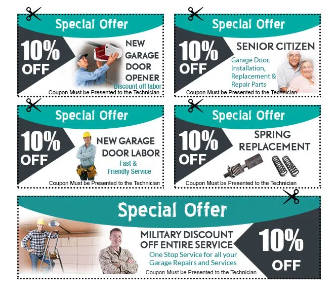 Garage Door Mobile Service Repair San Mateo, CA 650-456-1860 - Coupon-set-9